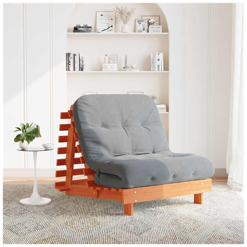 Futon schlafsofa kiefer massiv - schlafsofa,