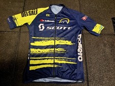 Orig ALÉ Cycling Trikot Jersey Eventi Scott Piemonte Größe L blau Rennrad FCI
