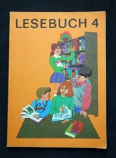 Lesebuch 4 - DDR 1976 - Schullehrbuch 4. Klasse - Taschenbuch - Volk und Wissen