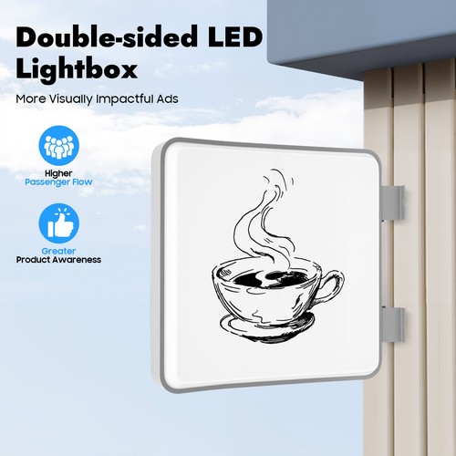 LED-Werbe-Lichtkasten