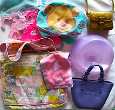 Baby Born Puppen Zubehör Tasche Wickeltasche Töpfchen Kleiderbügel Badetuch ZAPF