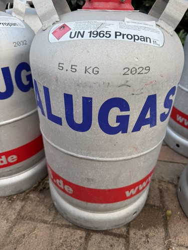 Alu gasflasche 11kg leer - 11kg,