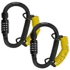 Fischer 2x Karabiner-Schloss