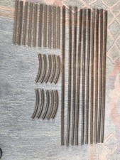 Fleischmann Spur N Schienen, 10 x flex. 730 mm, 10 x ger. 222mm, 10x geb. 192 mm