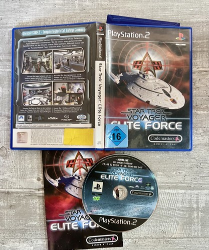 Ps2 spiel star trek voyager - trek,