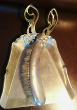 WMF Straußenmarke Schaufel+Besen Tisch Kehrset Jugendstil Handfeger Kehrschaufel