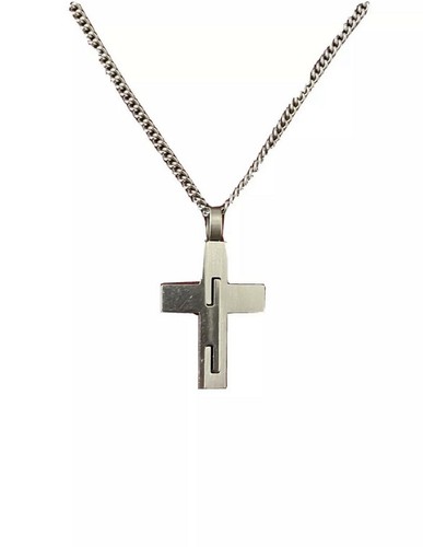 Halskette mit kreuz - mit,
