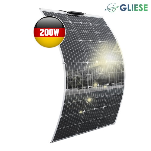 200w flexibel solarmodul - flexibel,
