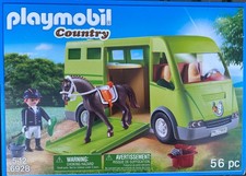 6928 PLAYMOBIL Country Pferdetransporter Pferde Reiterhof Neu + OVP