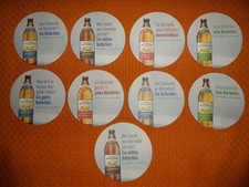 9  verschiedene / seltene  Serien Bierdeckel - Brauerei Gold Ochsen  Ulm !!