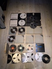 Sony  Maxell Grundig BASF Philips Agfa Scotch 14   Tonbandspulen + 18 X Hüllen