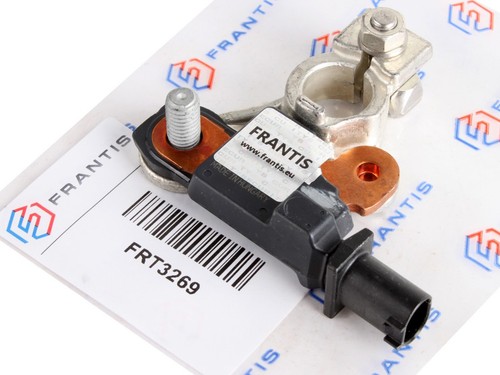 Polklemme minus sicherung mit - polklemme,