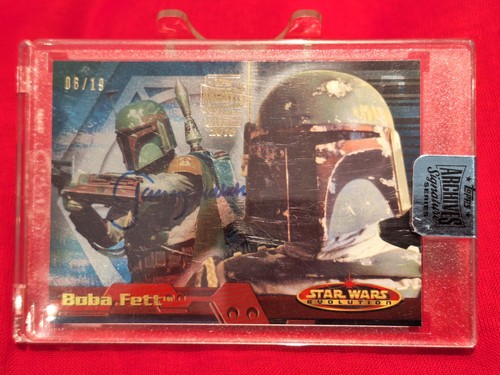 Star wars topps - star, signature