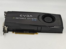 EVGA GeForce GTX 670 FTW Grafikkarte - Gebraucht Funktioniert
