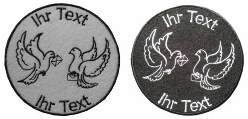 Brieftauben tauben aufnäher - brieftauben,