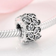 Charm Perle Breiter Ring 925