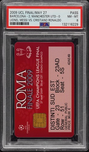 Ticket 2009 lionel messi - messi, vs
