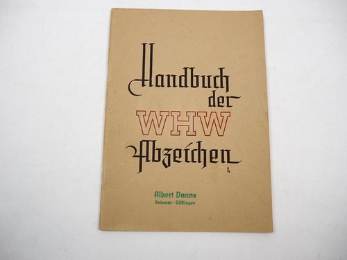 Original handbuch der whw - original,