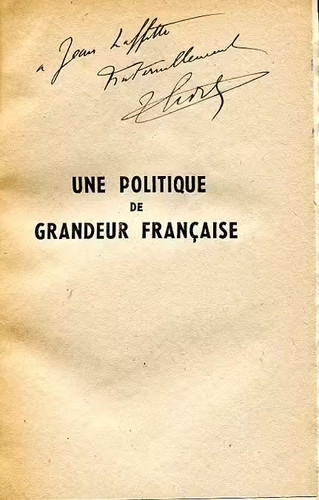 Autogramm maurice thorez - maurice,