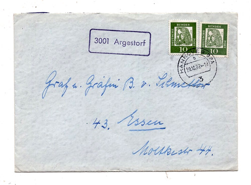 Brief argestorf hannover - brief,