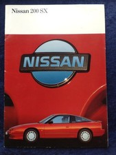 Nissan 200 SX Prospekt 12.1989