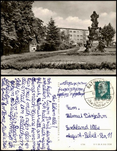 Ansichtskarte rathenow - ansichtskarte,