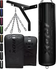 Boxsack Boxen von RDX, MMA Boxhandschuhe fur Gym Training, Boxsack Gefüllt