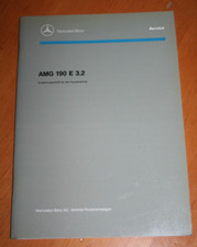 Mercedes Werkstatthandbuch W 201 -  AMG - 190 E 3.2