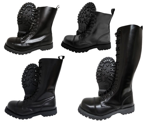 Boots braces black steel - black, toe