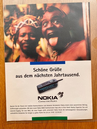 1996 werbeanzeige nokia 9000 - werbeanzeige,