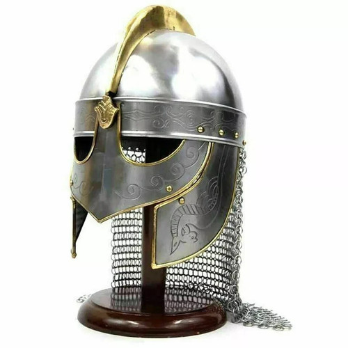 Mittelalterlicher wikingerhelm - mittelalterlicher,
