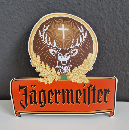 Jägermeister werbeaufkleber - jägermeister,