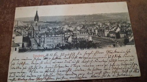 Deuben 1902 - ak,