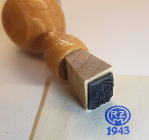 1943 stempel rzm wehrmacht - rzm,