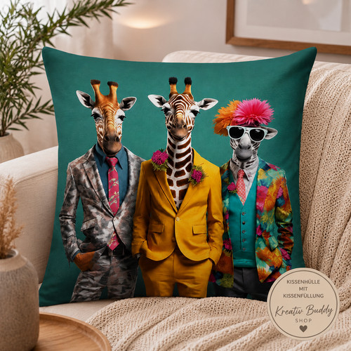 Kissen füllung giraffe - kissen,