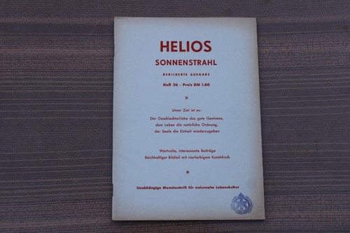 Helios sonnenstrahl heft - helios,