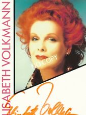100% Original Autogramm Karte handsigniert Elisabeth Volkmann C1.79