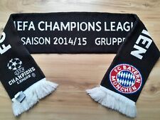 ⚽Bayern⚽ München Fanschal Champions League 2014 Gruppe E Roma City Moskau Schal