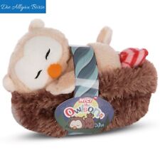 Nici 47874 Eule Owlina schlafend i. Nest 12cm 47873 Plüsch Kuscheltier Neu OVP