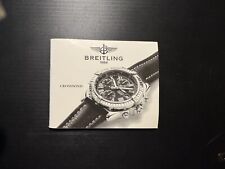Breitling Crosswind Broschüre (Bedienungsanleitung)