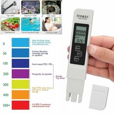 Digital TDS EC Wert Wasser Meßgerät Meßer Tester Meter Aquarium Pool Waßertester
