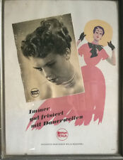  Wella Werbung 1953, Immer gut frisiert mit Dauerwellen