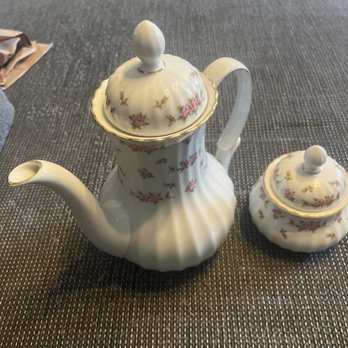 Porzellan kaffeekanne mit - porzellan,