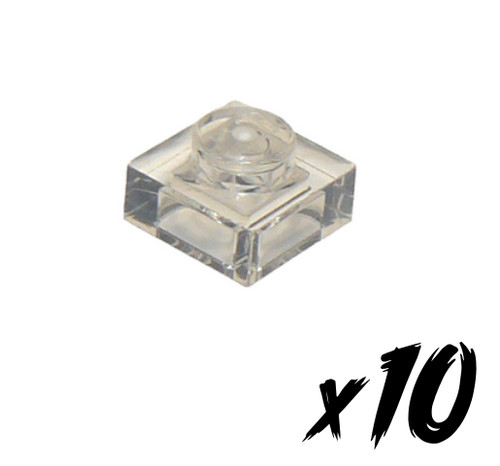 10x lego 3024 platte 1x1 - lego, •