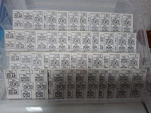 Panini sticker bären - 35,