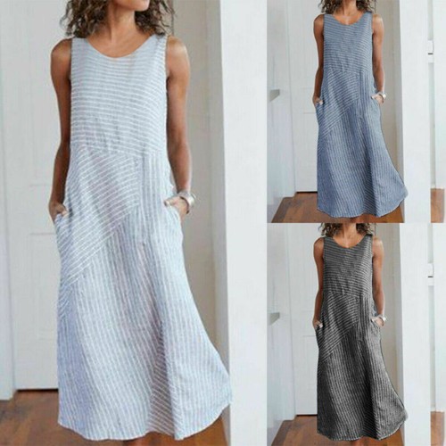 Neu damen leinen ärmellos - neu,