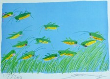 Walasse Ting Beschäftigt