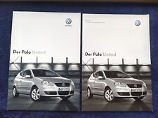VW Polo 9N United,  Prospekt 10.2007 + Preisliste