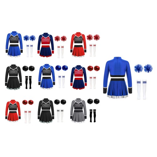Mädchen cheerleading outfit - mädchen,