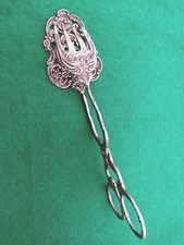 Antike Gebäckzange, Silber